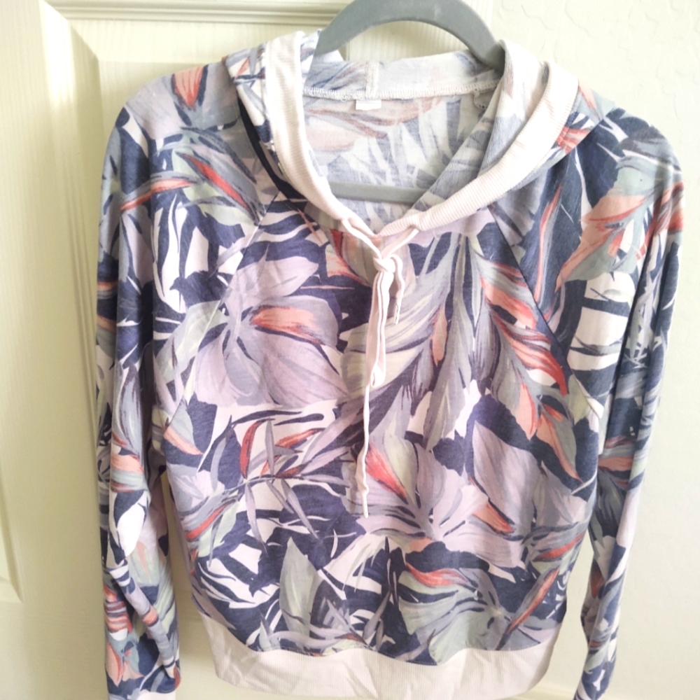 Floral Cotton Hoodie Sweat Suit New